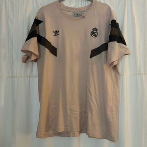 Adidas Beige and Black Men's Jersey
